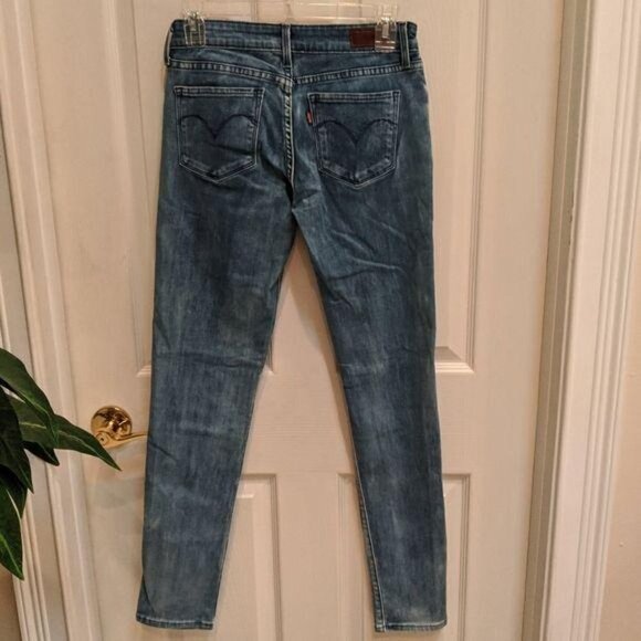 Levi's Demi Curve Lightwash Skinny Jeans Size 26 - Picture 3 of 8